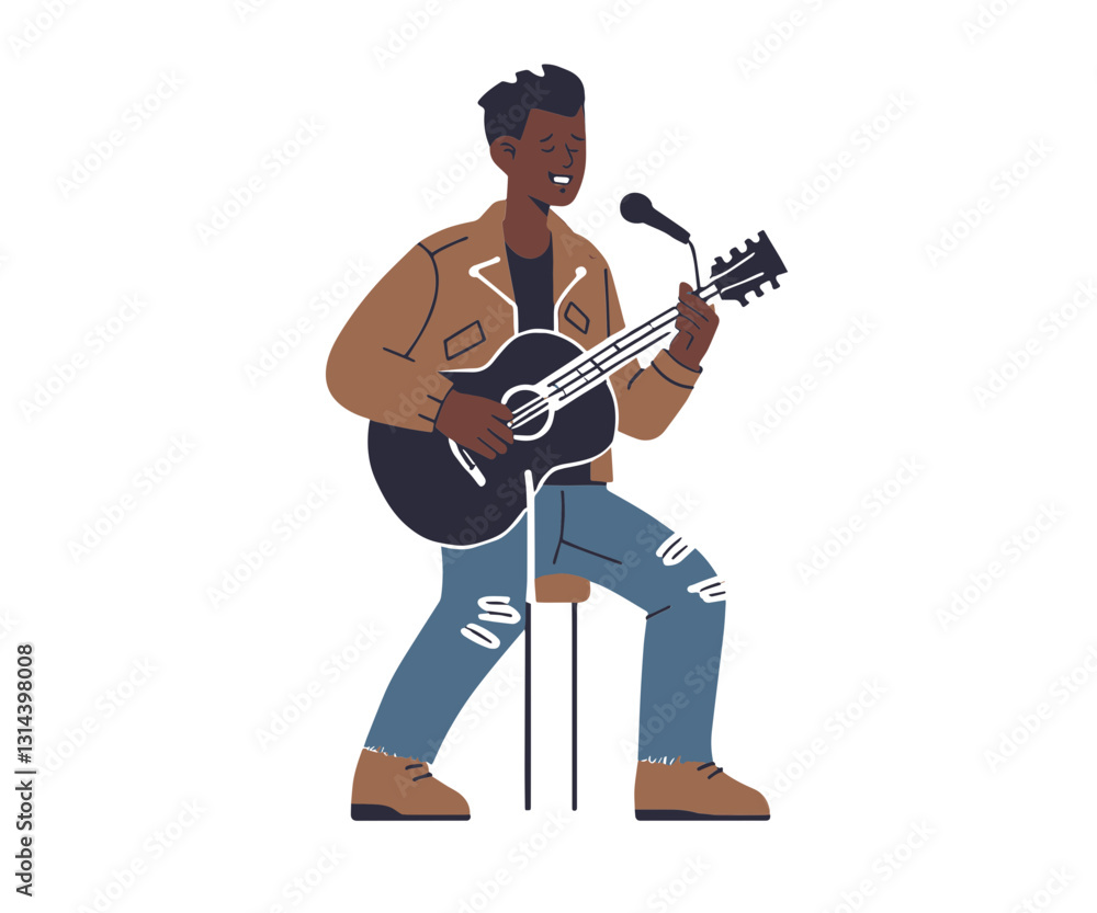 man with guitar man with guitar