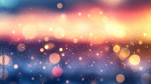 Colorful Bokeh Background