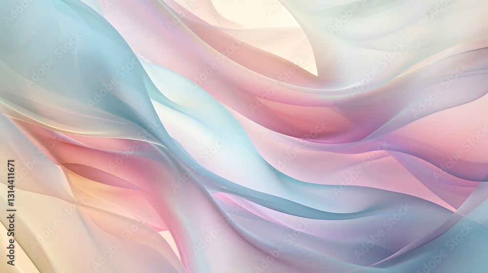 Soft Pastel Gradient Waves with Soothing Curved Shapes for Serene and Elegant Digital Wallpaper or Graphic Design Soft Pastel Gradient Waves with Soothing Curved Shapes for Serene and Elegant Digital Wallpaper or Graphic Design