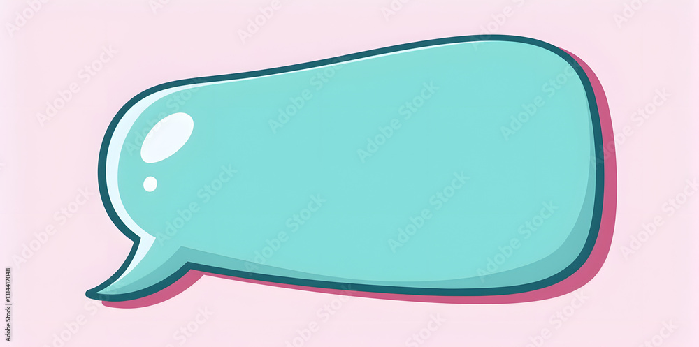 Cartoon Speech Bubble Illustration