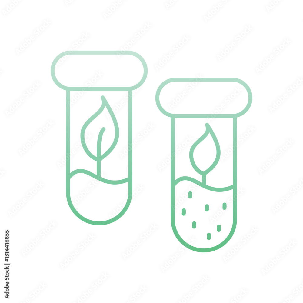 Botany Science Vector icon