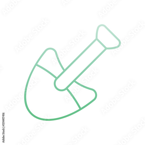 Shovel Vector icon