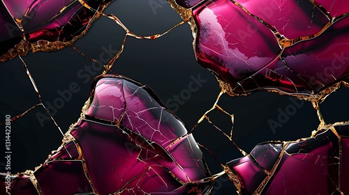  translucence minimalist half watermelon in simple pink background full of water drops, Lotus flower and lotus leaf, frosted glass blur covered 