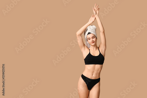 Beautiful young happy woman...