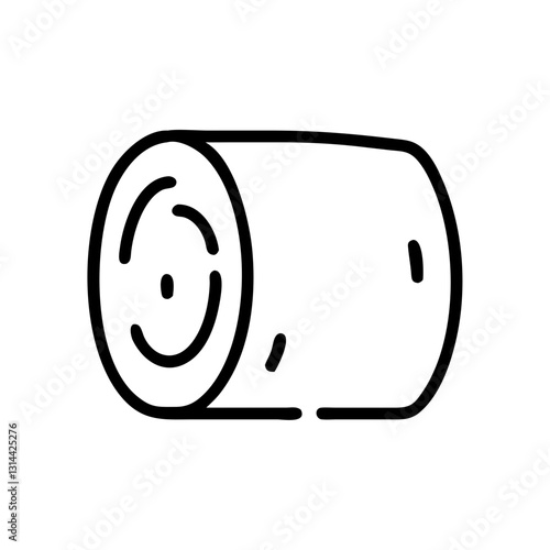 Hay bale icon
