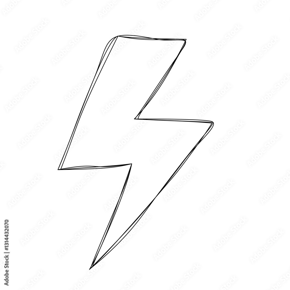 lightning bolt doodle lightning bolt doodle