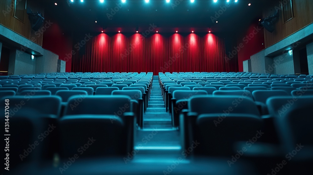 Empty Auditorium Seating Arrangement
Empty Auditorium Seating Arrangement