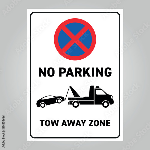 No Parking – Tow Away Zone