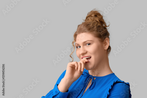Beautiful young happy woman...