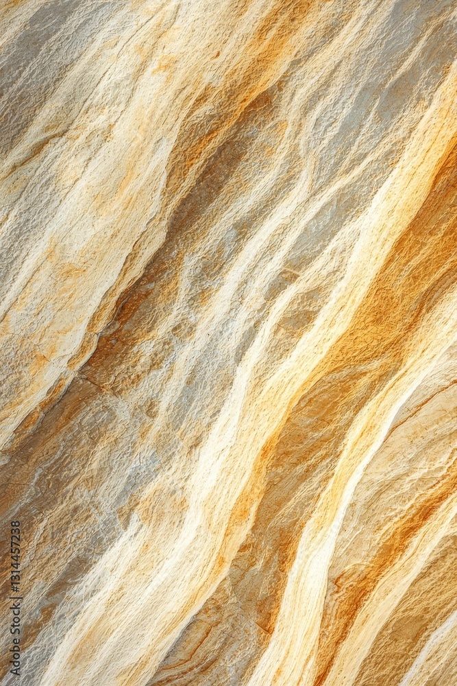 Obraz premium Vertical Abstract mountain desert landscape.