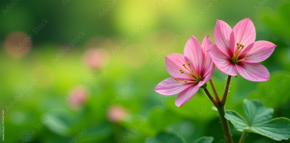 Beautiful wild ivy flowers with delicate petals in a lush meadow setting, environment, ivy Beautiful wild ivy flowers with delicate petals in a lush meadow setting, environment, ivy