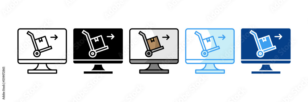 E-Procurement Icon Element For Design E-Procurement Icon Element For Design