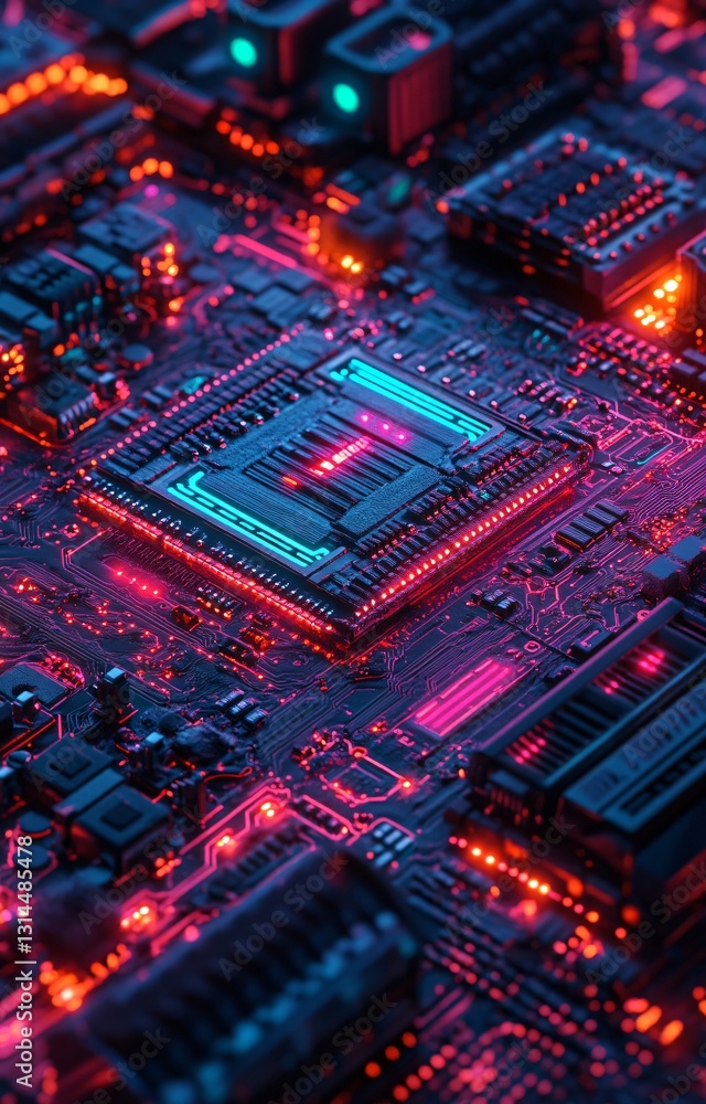 Obraz premium Ultimate RAM Module for High-Tech Systems