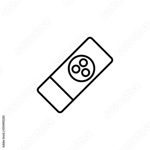 Bacterium glyph icon
