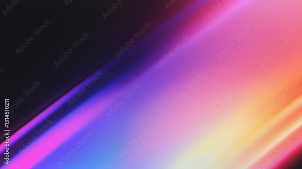 Fototapeta premium Iridescent Chromatic Gradient Backgrounds 