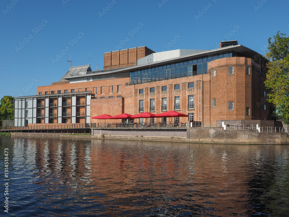 Naklejka premium Royal Shakespeare Theatre in Stratford upon Avon