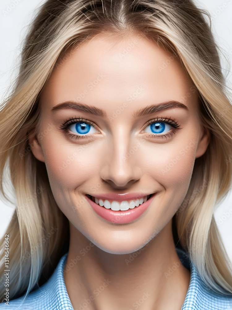 smiling blue eyes are talking something smiling blue eyes are talking something