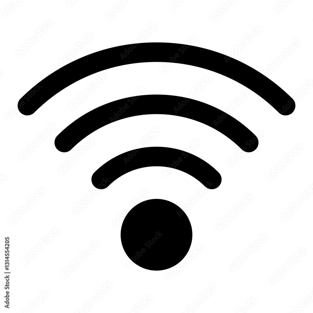 Volume Glyph Icon. Vector Illustration. Symbol of Sound Level and Audio Output Volume Glyph Icon. Vector Illustration. Symbol of Sound Level and Audio Output