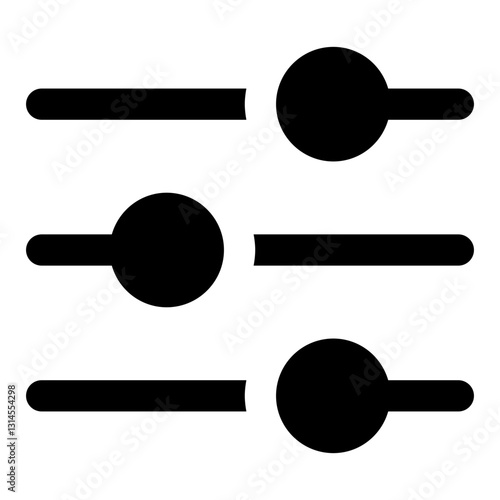 Stop Button Glyph Icon. Vector Illustration. Symbol of Media Control and Playback Halt