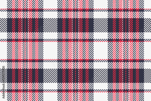 Revival plaid tartan textile, africa background vector check. Romantic seamless texture pattern fabric in dark and white colors.
