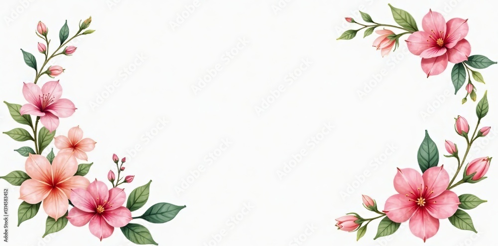 Watercolor wedding card set with delicate flower arrangements in soft pastel colors, wedding, flowers, watercolor Watercolor wedding card set with delicate flower arrangements in soft pastel colors, wedding, flowers, watercolor