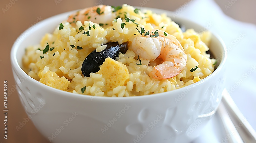 Delicious shrimp fried rice recipe home kitchen food photography warm setting close-up culinary delight Delicious shrimp fried rice recipe home kitchen food photography warm setting close-up culinary delight
