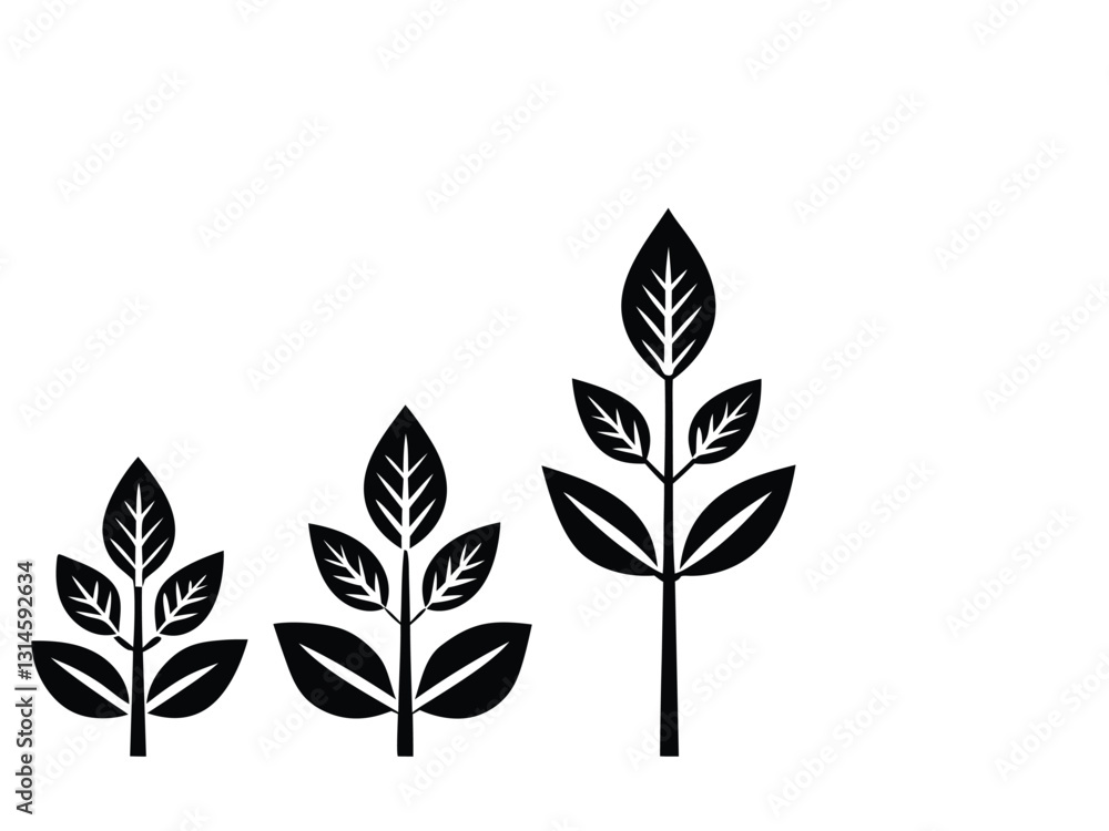 green leaves vector illustration green leaves vector illustration