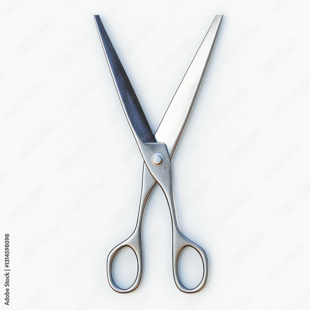 3D glyph of surgical scissors, signifying accuracy and medical tool precision. 3D glyph of surgical scissors, signifying accuracy and medical tool precision.