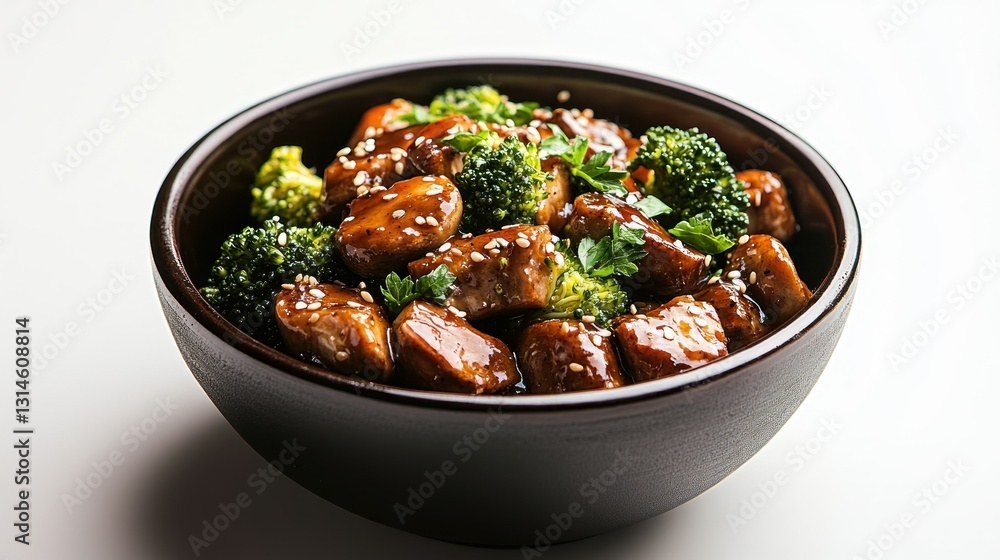 Teriyaki Chicken and Broccoli Bowl Teriyaki Chicken and Broccoli Bowl