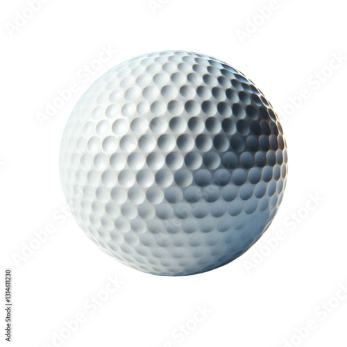 golf ball on white