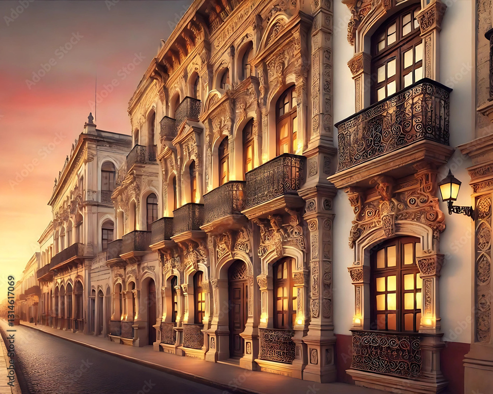Fototapeta premium Arquitectura colonial