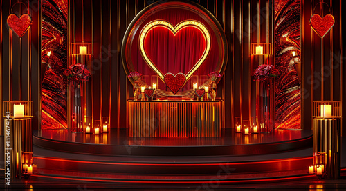 christmas lights in the night