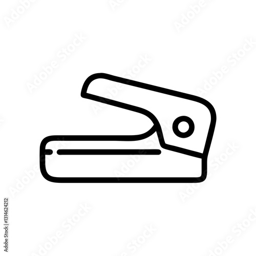 stapler isolated on white background