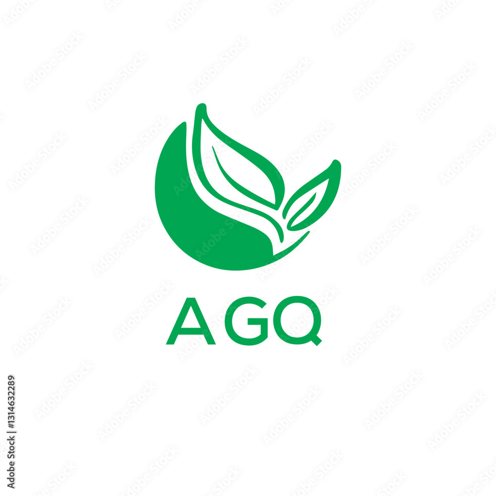 AGQ Letter Initial Logo Design Template Vector Illustration AGQ Letter Initial Logo Design Template Vector Illustration