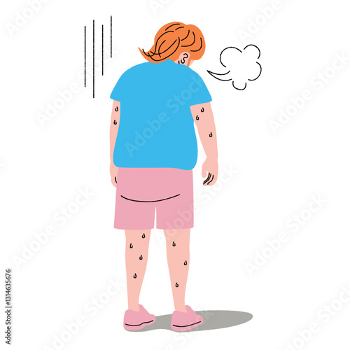 太った女性がダイエットで挫折する