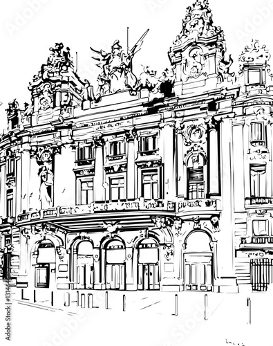 barcelona, coloring page, architecture, arch, building, corridor, stone, column, europe, ancient, arches, arcade, interior, church, abbey, old, arc, medieval, cloister, italy, light, monastery, archwa