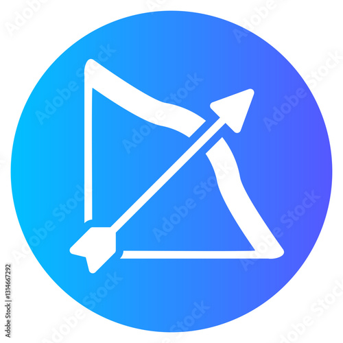crossbow gradient icon