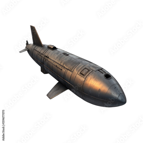 3D icon of Marine scud isolated on transparency background