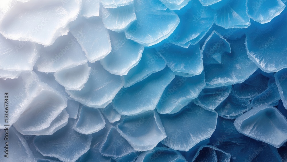 Ice crystal texture with a blue tones background. The frosty textured surface of cold ice. Ice crystal texture with a blue tones background. The frosty textured surface of cold ice.