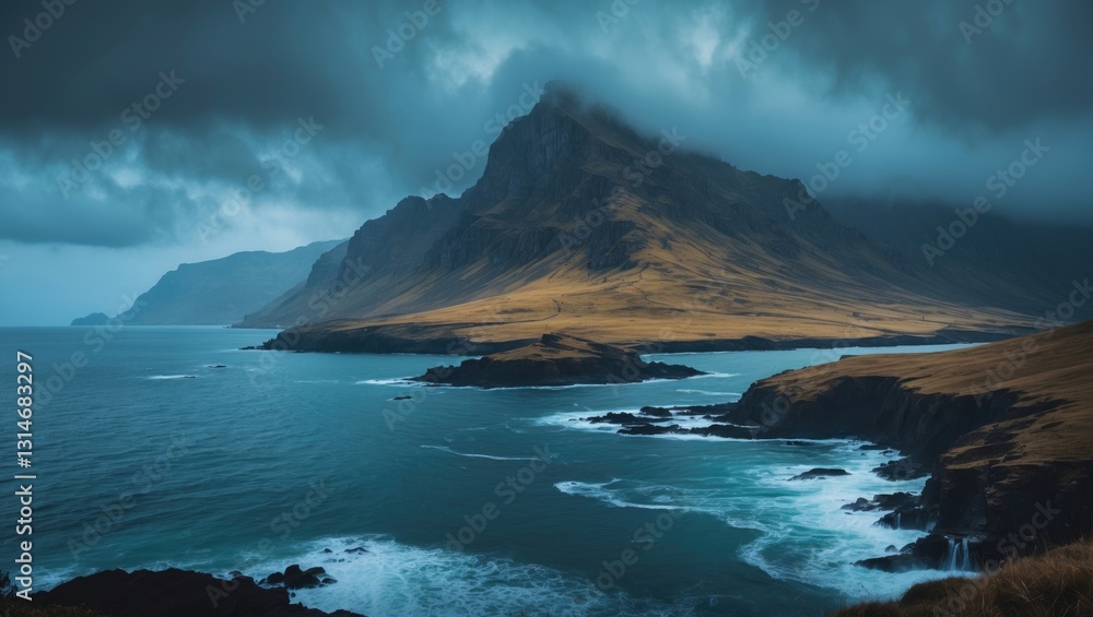 Stunning view of island landscape Stunning view of island landscape