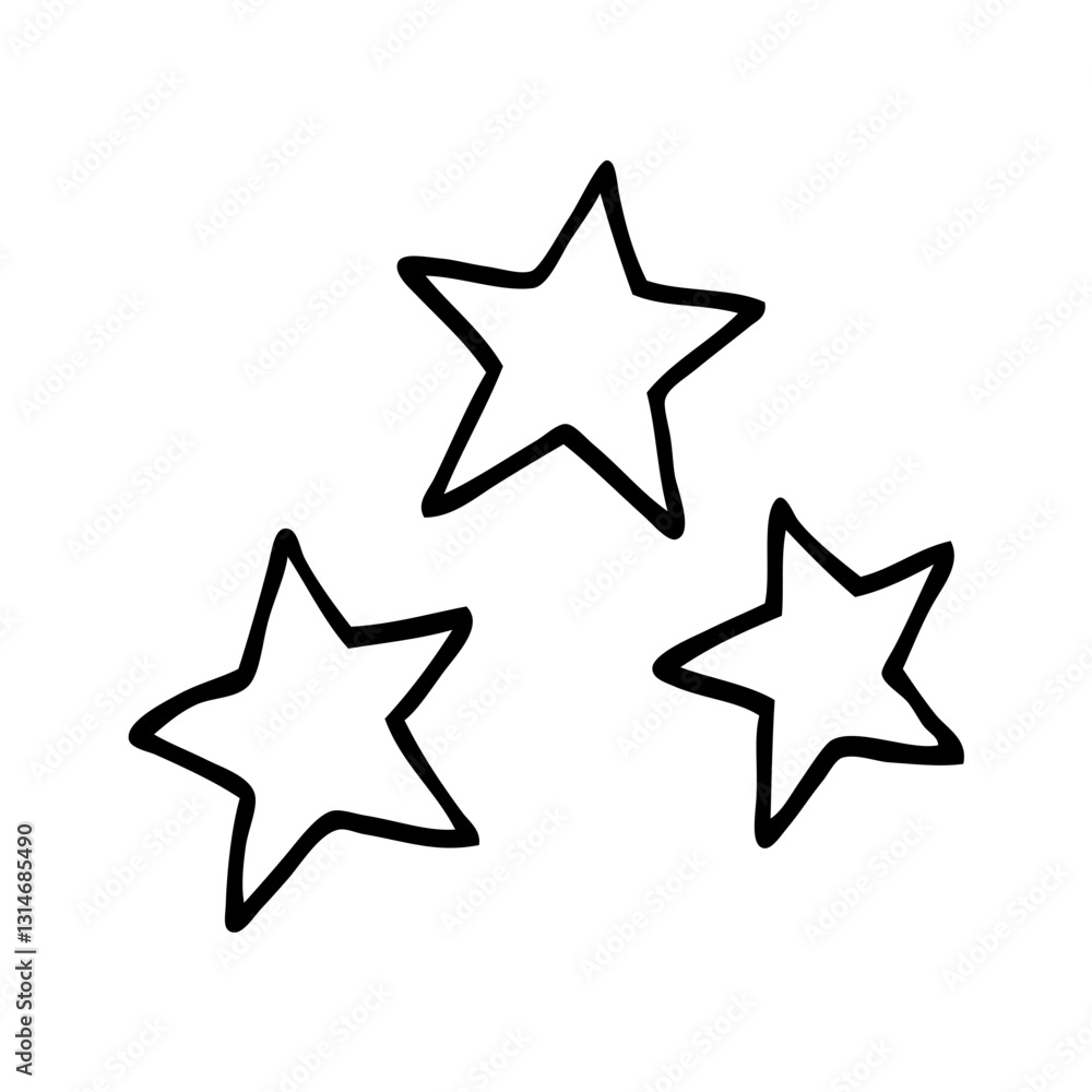 Shine and sparkle stars icon on a light background. Clean symbol. Shine and sparkle stars icon on a light background. Clean symbol.