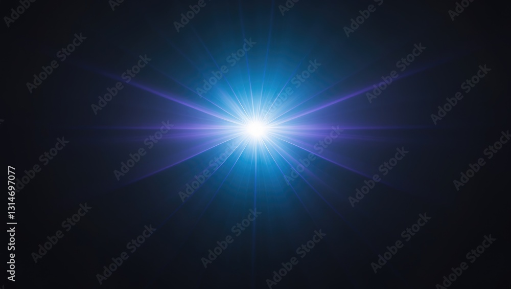 Lens flare, blue glow light effect on a dark background. Image featuring rays of light effects, overlays, or flare for design purposes. Screen blending mode. Collection of abstract sunburst, flare,... Lens flare, blue glow light effect on a dark background. Image featuring rays of light effects, overlays, or flare for design purposes. Screen blending mode. Collection of abstract sunburst, flare,...