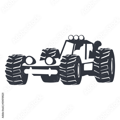 rally buggy black.eps