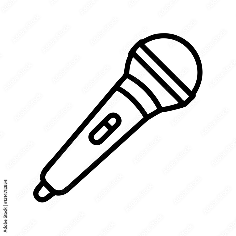 microphone outline isolated on transparent background
microphone outline isolated on transparent background
