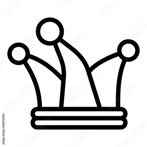 jester vector icon for apps and websites
