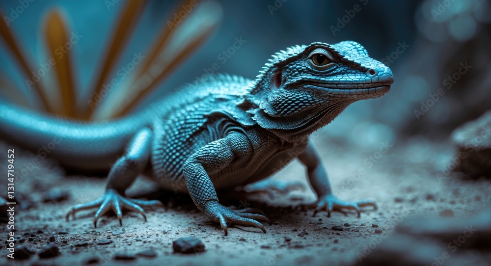 Fototapeta premium Close-up view of armadillo girdled lizard.