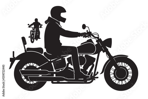 Motorcycle, bike motorbike motor biker silhouette, sport, speed, vector, motocross, transport, rider, ride, wheel, cycle, transportation, illustration, vehicle, road, bicycle, race, red, motorcycl