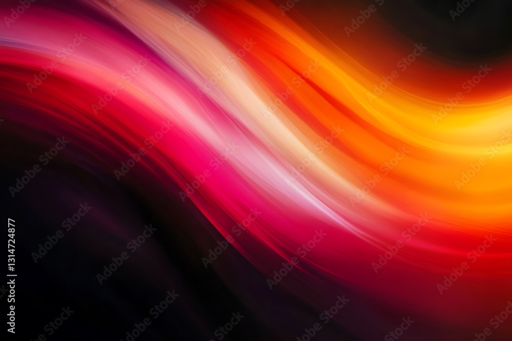 Abstract red orange wave background. Abstract red orange wave background.