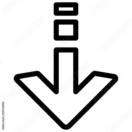 Down Arrow Icon