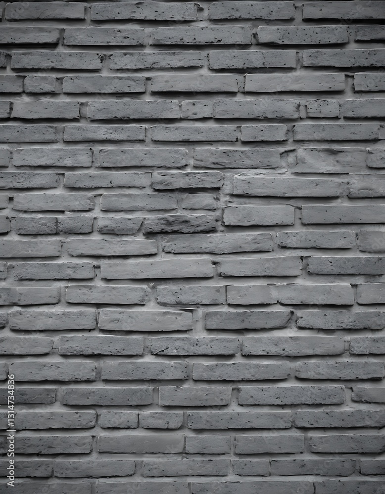 Fototapeta premium Old brick grunge stone wall texture background.backgrounds, black and white, material, paint, rough, scratched, textured, vignette, copy space, weathered, abstract,78